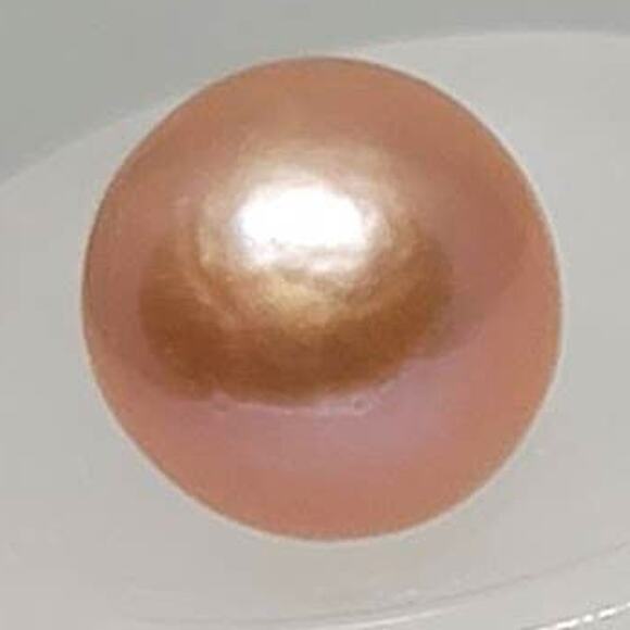 Natural Fiji 10mm South Sea Pink Pearl!! - Picture 2 of 9